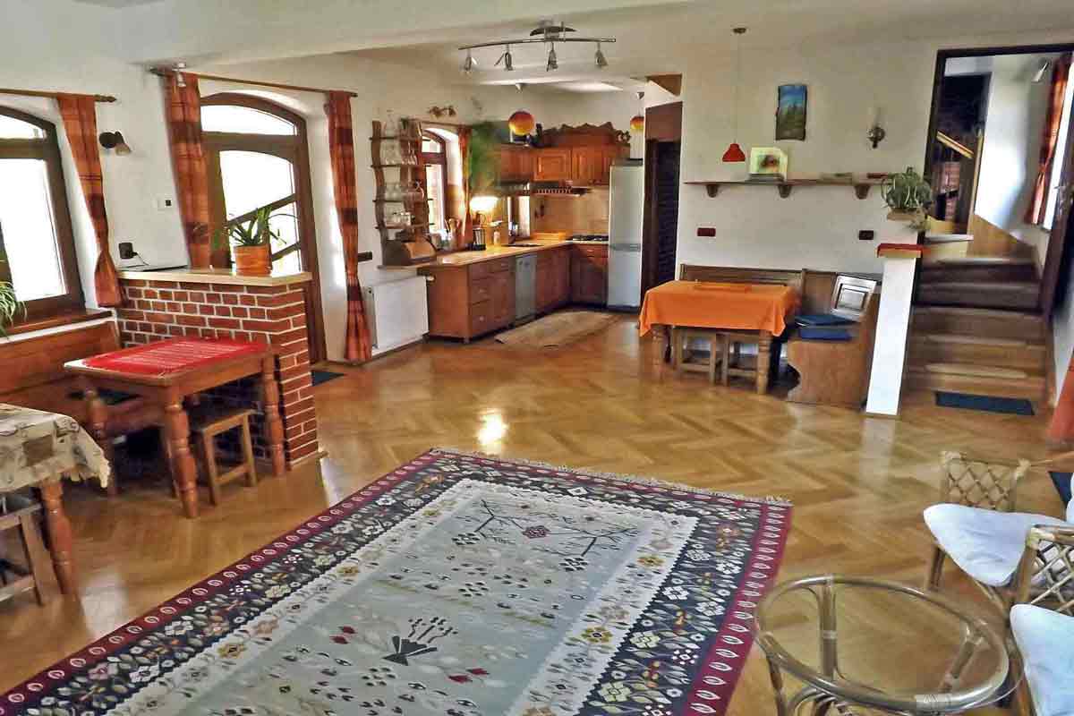 cazare vila marginimea sibiului regim hotelier | vila de vacanta cu semineu la munte
